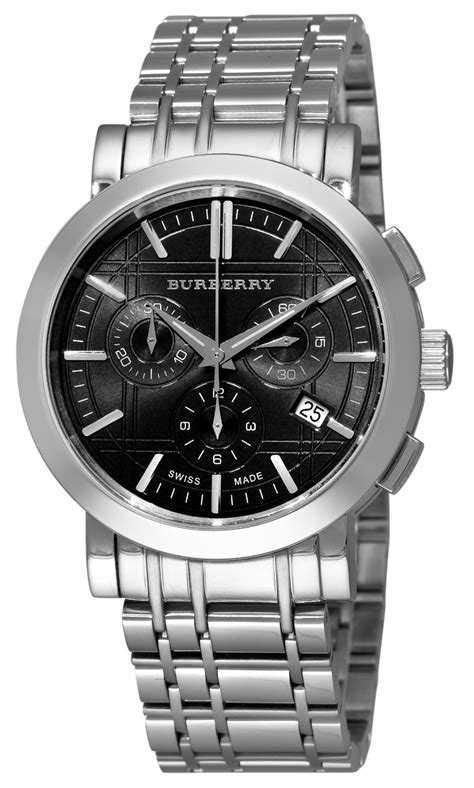 burberry watch bu1360 price|Burberry Heritage Bu1360 Black Chronograph Men’s Watch.